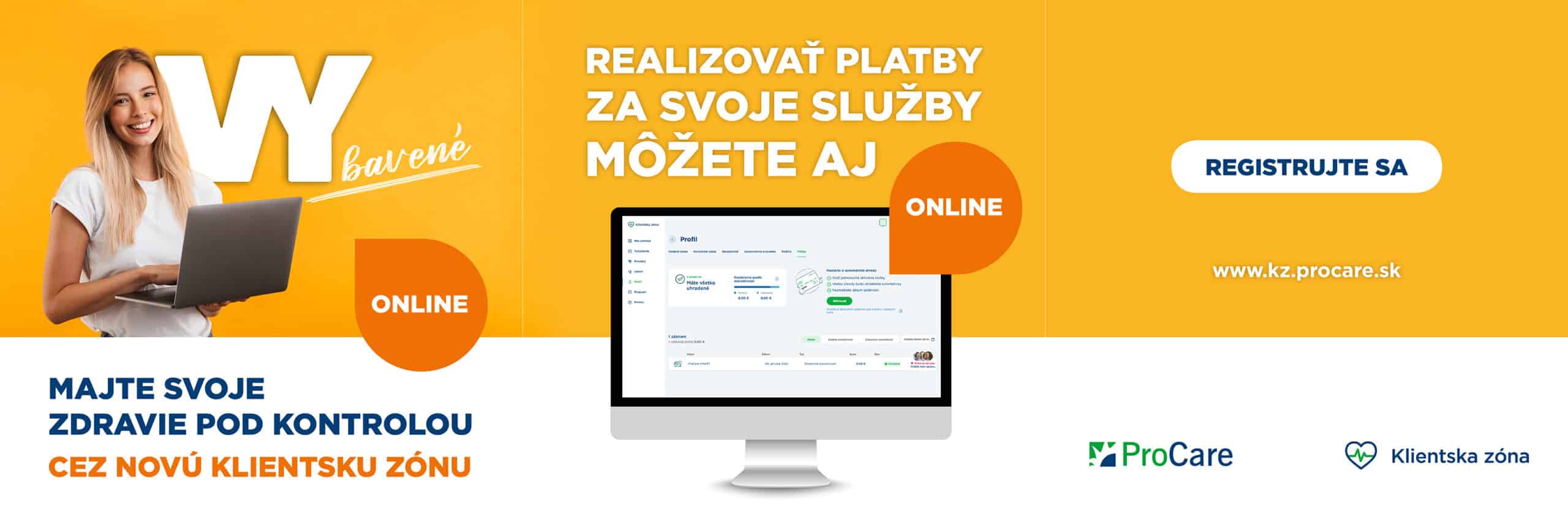 Realizovat platby za svoje sluzby
